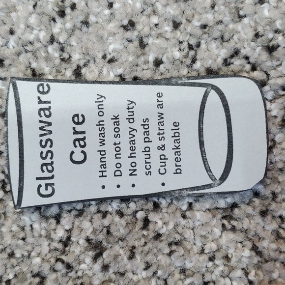 🧡4/$20 Bundle Select Items to Get Offer 🧡Dog 🐕 16oz Glass Cup with Bamboo Lid - Picture 4 of 4